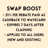 wave.space Boost - 21% Cashback on Trading Fees - Image 2